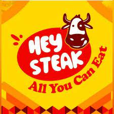 Hey Steak Logo